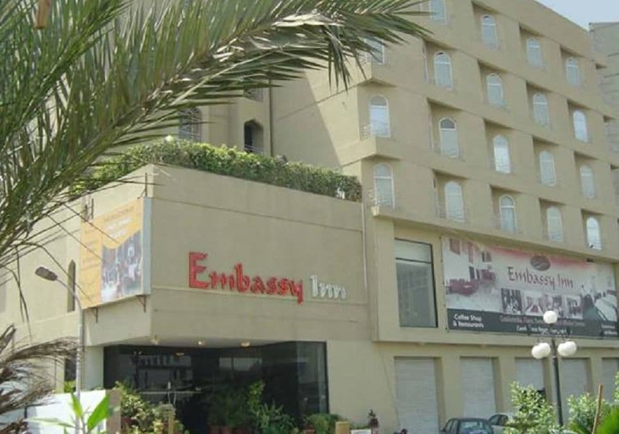 Embassy Inn, Karatschi Exterior foto